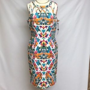 Adrianna Papel sleeveless dress.